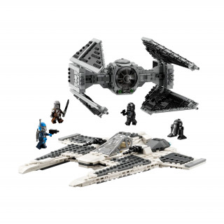 LEGO Star Wars Mandalorski fang-lovec proti prestrezniku TIE Interceptor™ (75348) Igra 