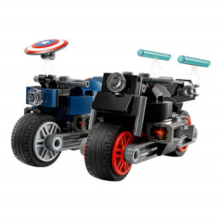 LEGO Super Heroes Motorja Črne vdove in Stotnika Amerike (76260) Igra 
