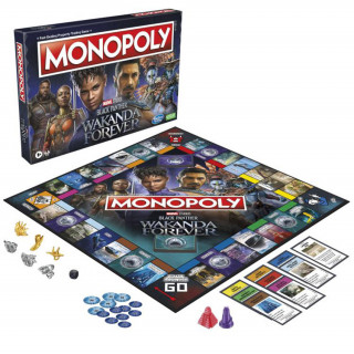 Monopoly - Black Panther Wakanda Forever Edition (v angleščini) Igra 