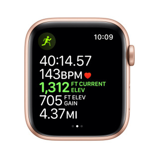 Apple Watch Series GPS, 44 mm zlato aluminijasto ohišje s športnim pasom Pink Sand, S/MM/L Mobile