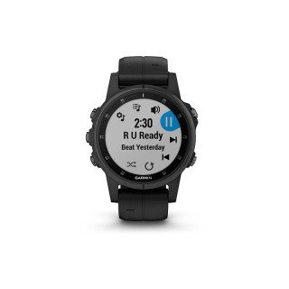 Garmin fenix 5S Plus Sapphire Black pas za uro 010-01987-03 Mobile