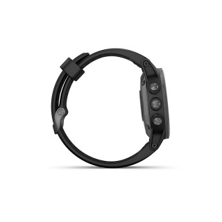 Garmin fenix 5S Plus Sapphire Black pas za uro 010-01987-03 Mobile