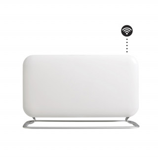 Mlin konvekcijski grelnik z WiFi, 1200 W, z belo jekleno stranjo Dom