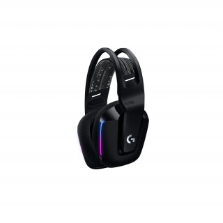 Brezžične slušalke Logitech G733 - črne PC