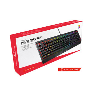 HyperX Alloy Core RGB - igralna tipkovnica (ZDA) (4P4F5AA#ABA) PC