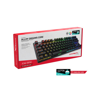 HyperX Alloy Origins Core RGB Gaming Tipkovnica (ZDA) (4P5P1AA#ABA) PC