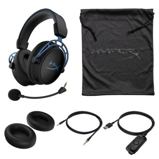 HyperX Cloud Alpha S – slušalke za igre (črno-modre) PC