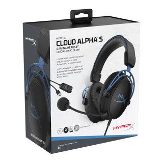HyperX Cloud Alpha S – slušalke za igre (črno-modre) PC