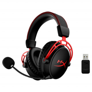 HyperX Cloud Alpha - brezžične igralne slušalke (črno-rdeče) (4P5D4AA) PC