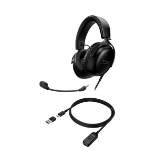 HyperX Cloud III - Gaming headset (Black) (727A8AA) PC