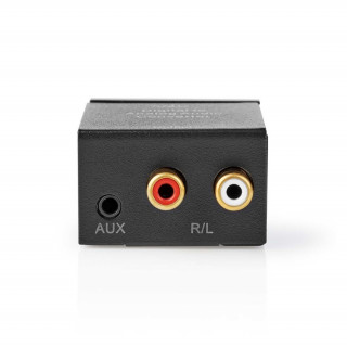 Nedis ACON2510BK digitalno-analogni pretvornik, digitalni koaksialni RCA vhod - 2x RCA izhod PC
