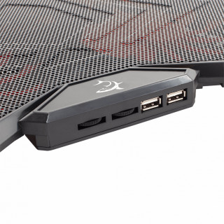 WHITE SHARK GCP-29 ICE WIZARD Hladilnik za prenosnike, 4 ventilatorji, 17,3" PC