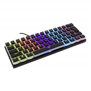 WHITE SHARK GK-2202B/R-US ASHIKO angleška 60 % črna mehanska (rdeče stikalo) igralna tipkovnica PC