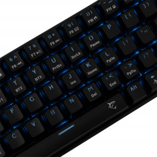 WHITE SHARK W029932 Premium KAIKEN-B/R-US brezžični meh. gaming tipkovnica, 63 rdečih tipk. črna (angleščina) PC