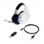 HyperX Cloud Stinger Core - brezžične igralne slušalke (belo-modre) (4P5J1AA) thumbnail