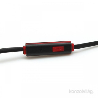 Sbox EP-044R Rdeča mikrofonska kovinska slušalka Mobile