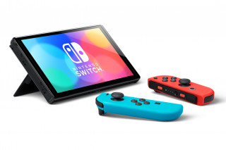 Nintendo Switch (OLED-model) rdeče-modra Nintendo Switch