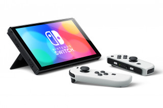 NINTENDO igralna konzola Switch - OLED, bela Nintendo Switch
