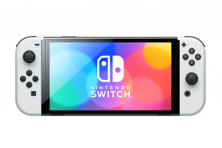NINTENDO igralna konzola Switch - OLED, bela Nintendo Switch