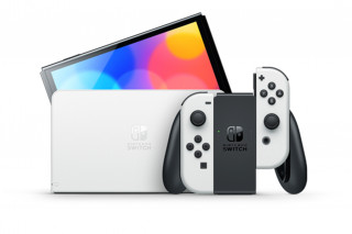 NINTENDO igralna konzola Switch - OLED, bela Nintendo Switch