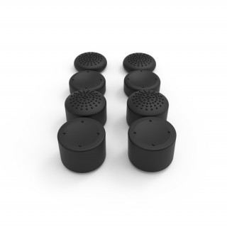 HYPERKIN Pro Series Nintendo Siwtch 2 Thumb Grips Anti-Slip Pack (8-PACK) - črne barve Nintendo Switch 2