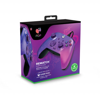 PDP uradno licenciran Rematch krmilnik - Purple Fade (Xbox One/Xbox Series X/S) Xbox Series