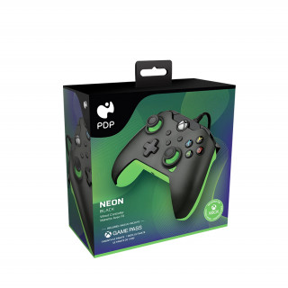 PDP Xbox Series X/S Žični krmilnik - Neon Black (Xbox Series X/S) Xbox Series